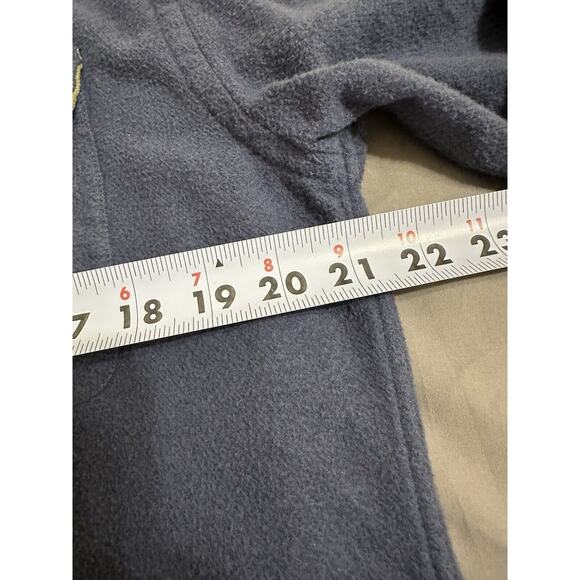 Vineyard Vines Crosby Shirt Men's Medium Blue 100% Cotton Flannel Elbow Patch - Picture 11 of 15